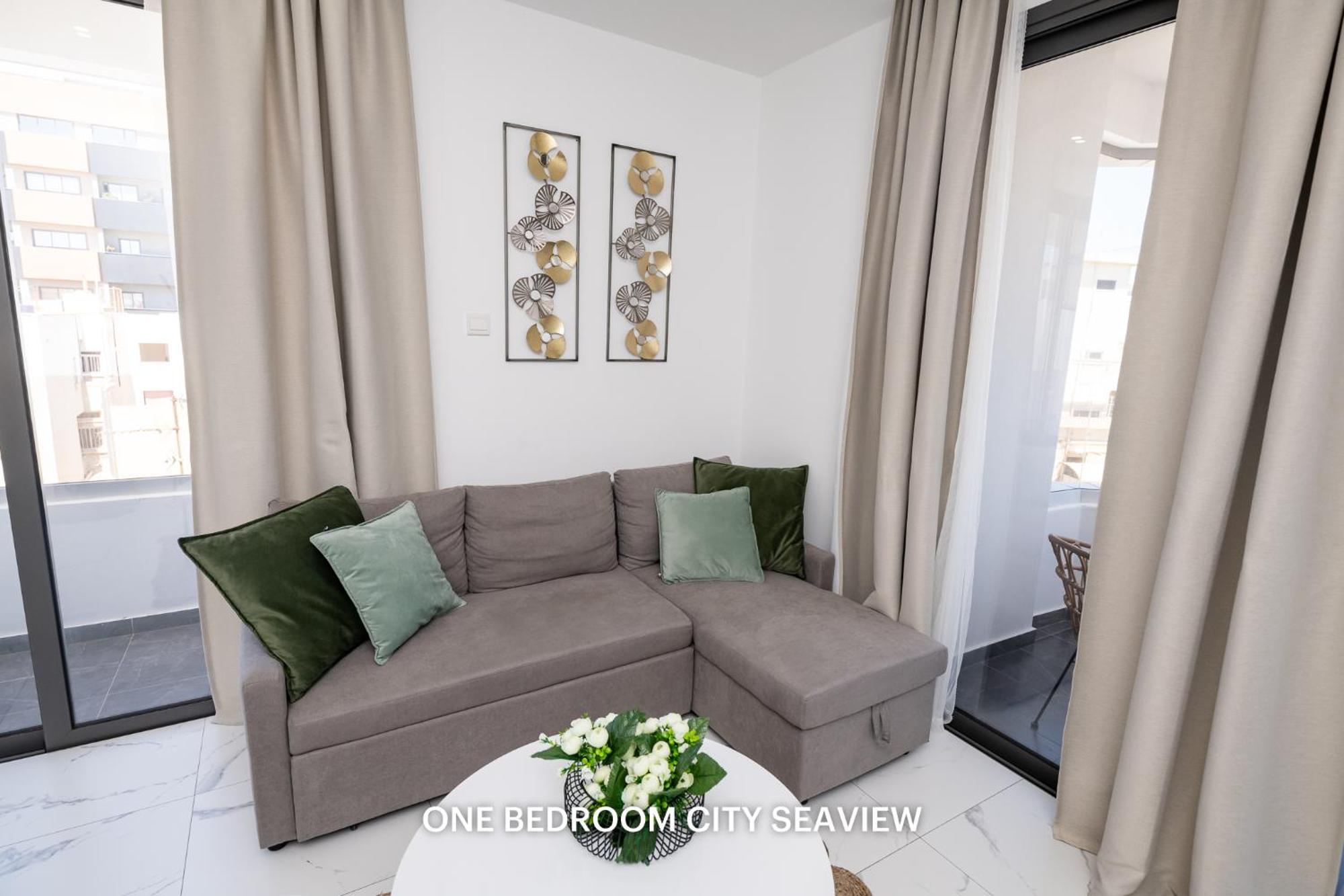 Lazuli City & Seaview Apartments Larnaca Chambre photo