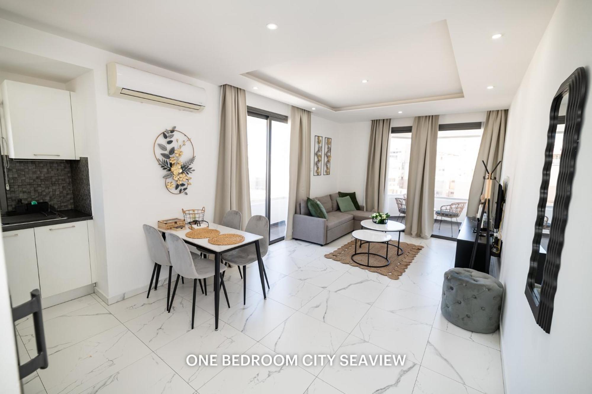 Lazuli City & Seaview Apartments Larnaca Chambre photo
